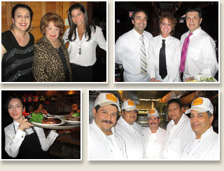Friendly crew at Jameson's Charhouse Restaurant in Arlington Heights